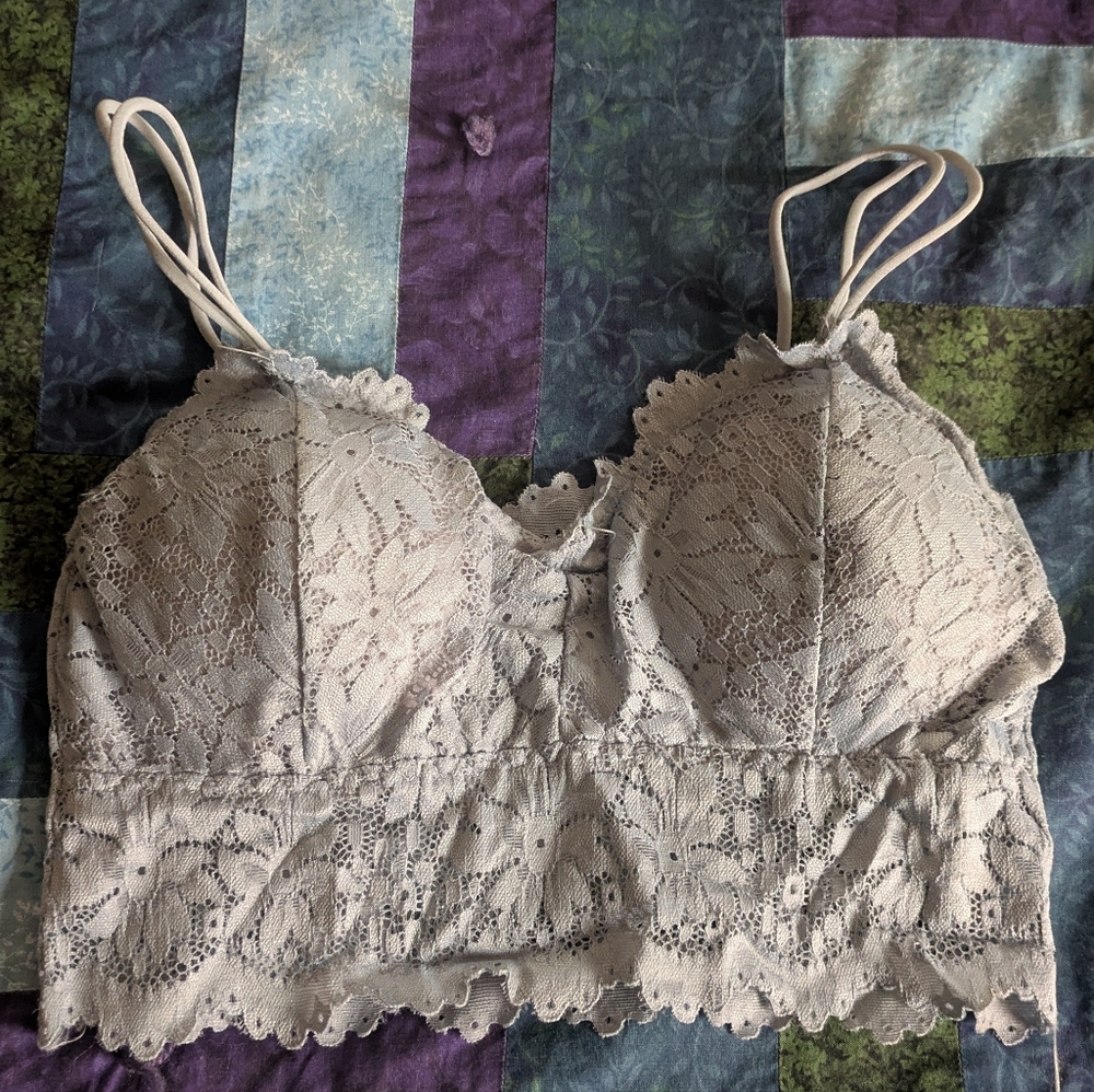 Lace Long-line Bra Size XS